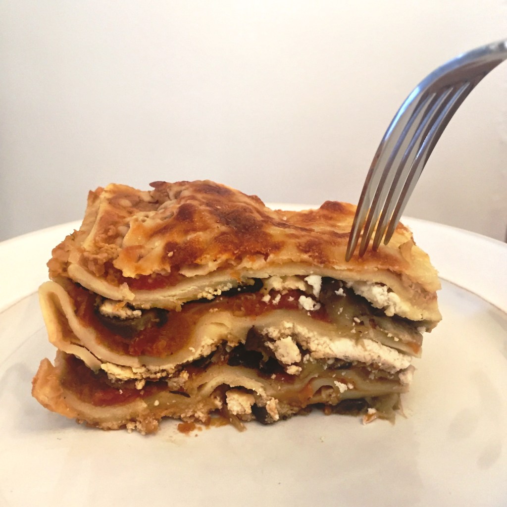 eggplant pumpkin lasagna