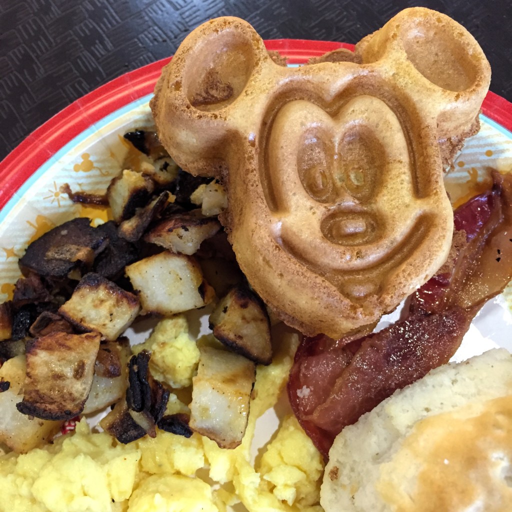 mickey waffles