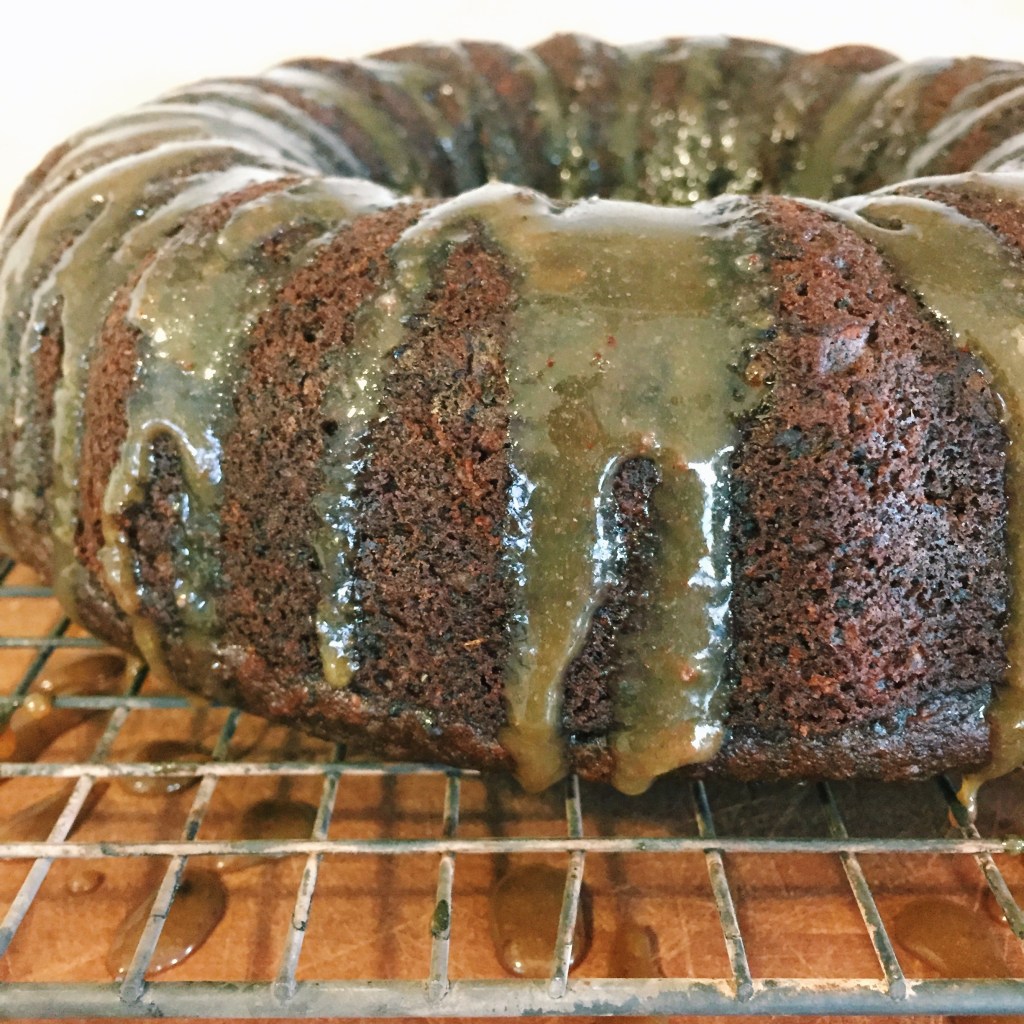 spent grain pumpkin cake