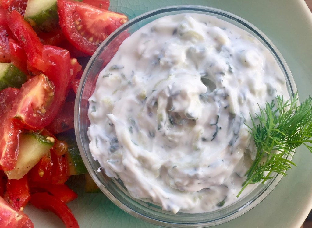 mother’s day and&nbsp;tzatziki