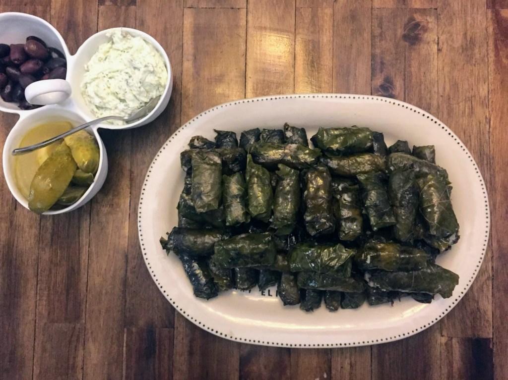 changes and dolmades