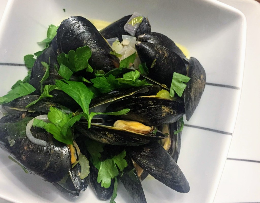 game night and&nbsp;mussels
