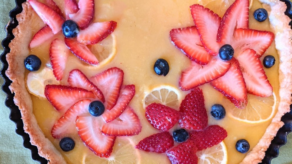 alleluias and lemon&nbsp;tart